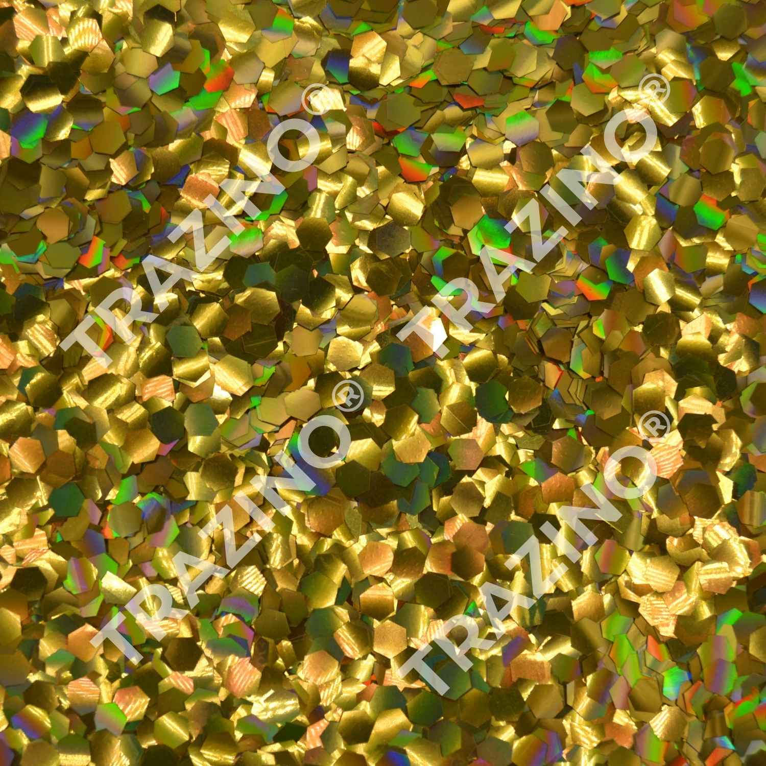 Hologramm Gold 3,0 mm Hologramm Gold 3,0 mm